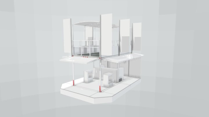 Guerrilla Cube test 3D Model
