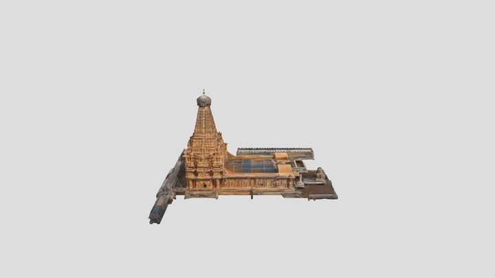 Brihadisvara Temple 3D Model