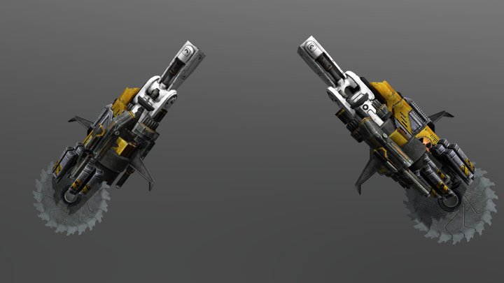 Enforcer Arms with Bodygroups 3D Model