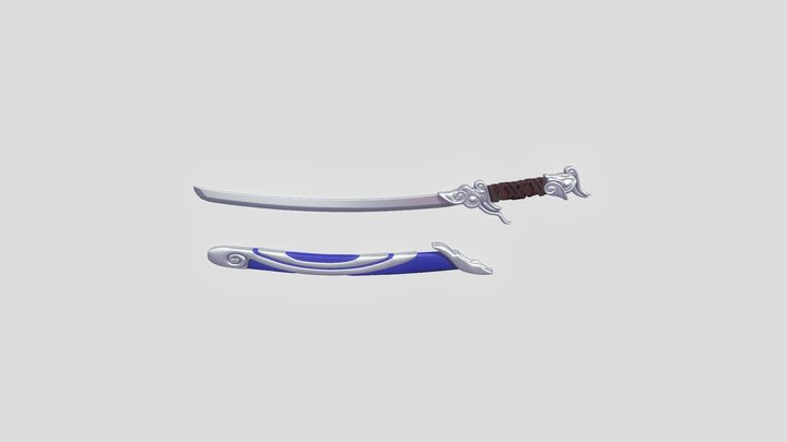 Yasuo's Sword 3D Model