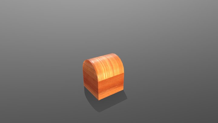 Animated Chest 3D Model