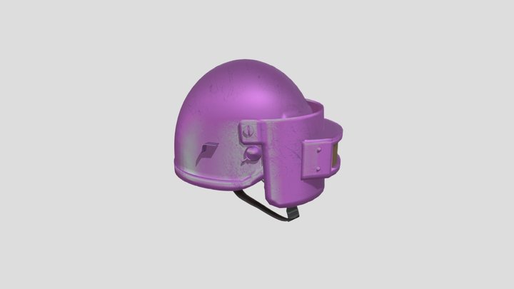 PUBG helmet 3D Model