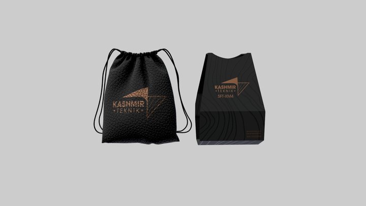 Kashmir soft bag 3D Model