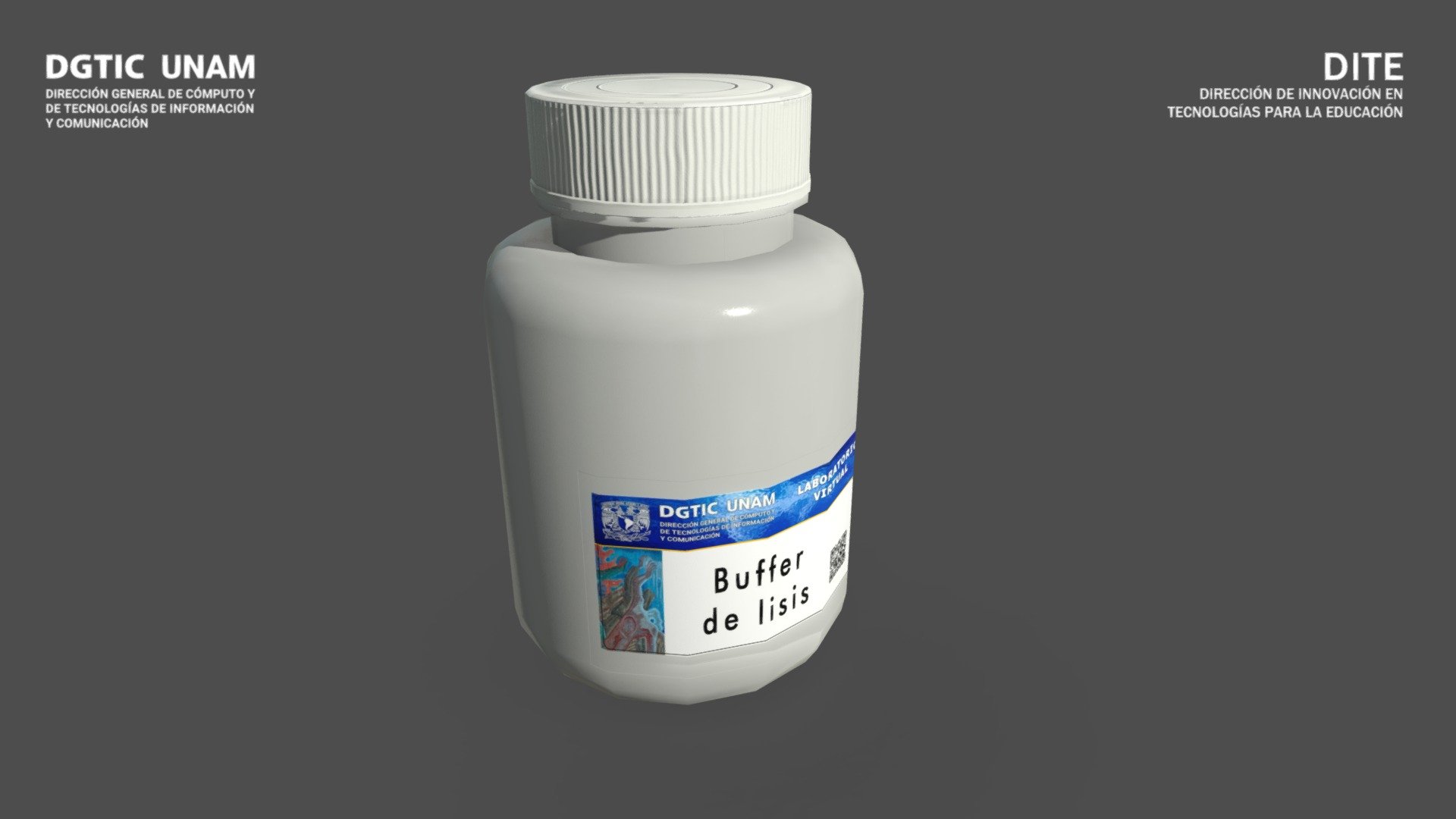 Buffer De Lisis - 3D Model By UNAM | DGTIC | DITE | DRDE (@DRDE_UNAM ...