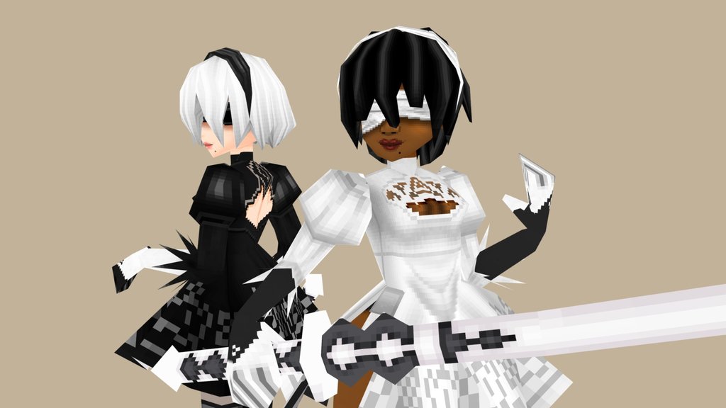 Nier [2B] and [2P]