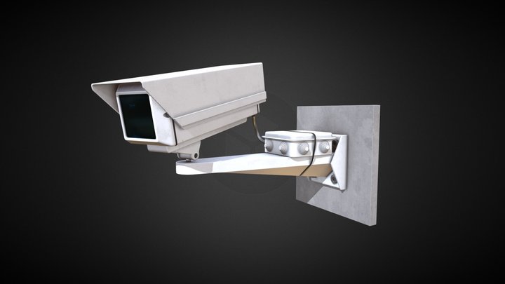 Surveillance Camera 3D Model