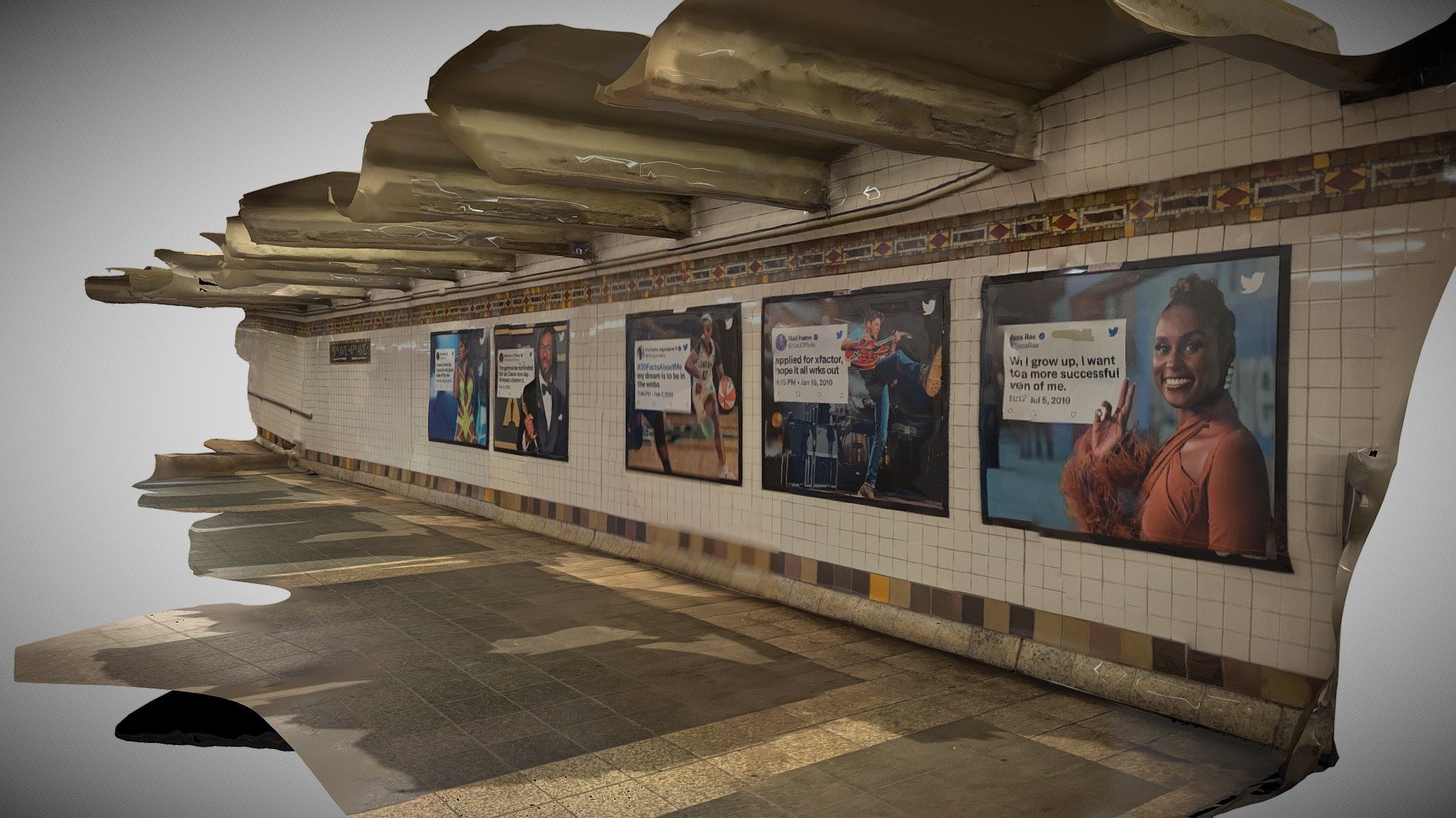 5th ave 7 line NYC - 3D model by ruthlessart [79a1ee4] - Sketchfab