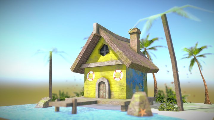 Hasen's summer house... 3D Model