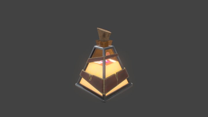 Stylized Potion 3D Model