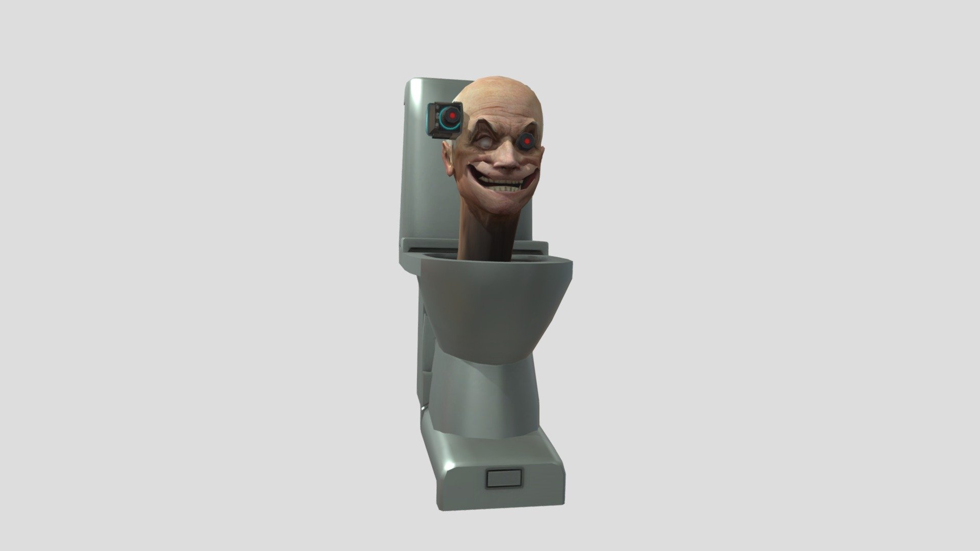 Big 1.0 scientist toilet - Download Free 3D model by What the heck!? Boom!  (@Dafukbooooom) [79a38a0]