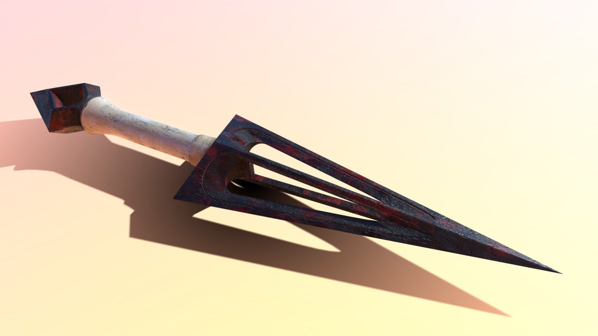 Crimson-Coal Dagger