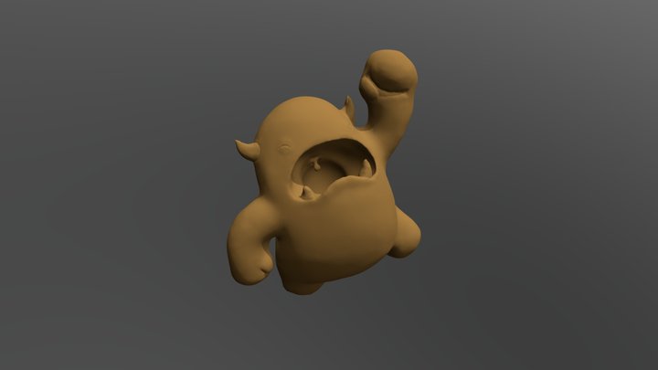 Melvin character 3D Model