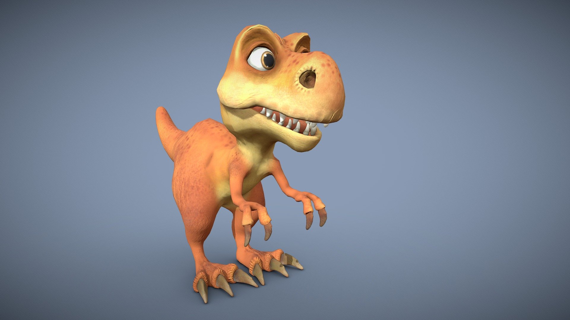 cartoon baby dinosaur - Buy Royalty Free 3D model by 3DAnvil (@3DAnvil)  [79a4fda]