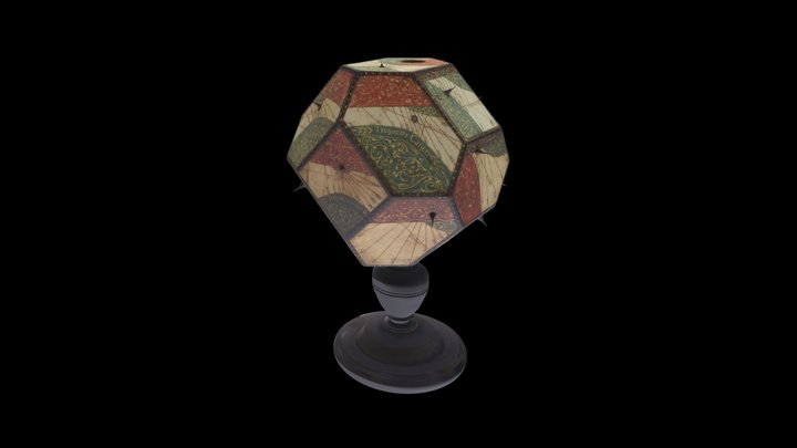 Polyhedral dial 3D Model