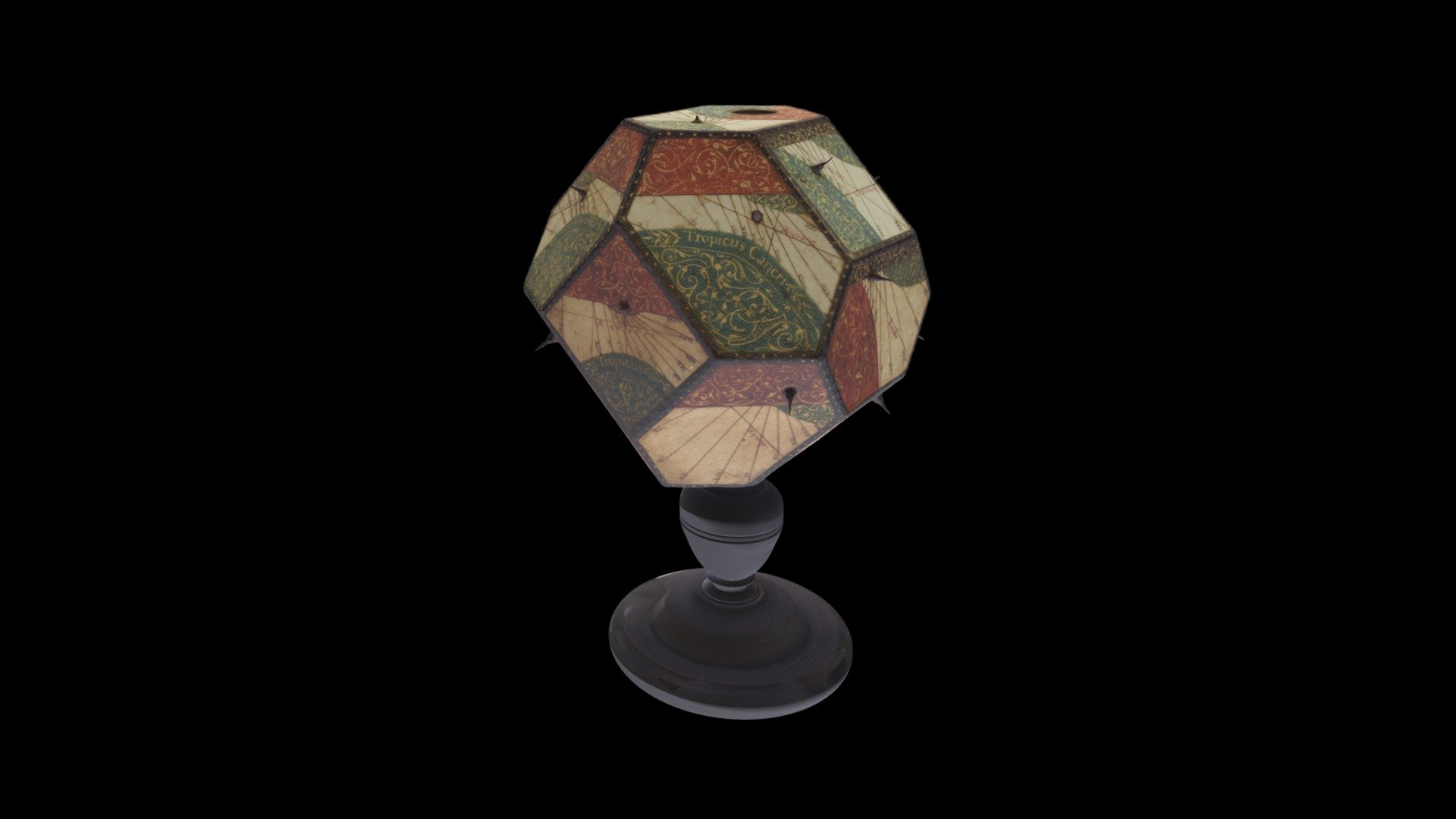 Polyhedral dial - 3D model by lu_ba [79a58f6] - Sketchfab