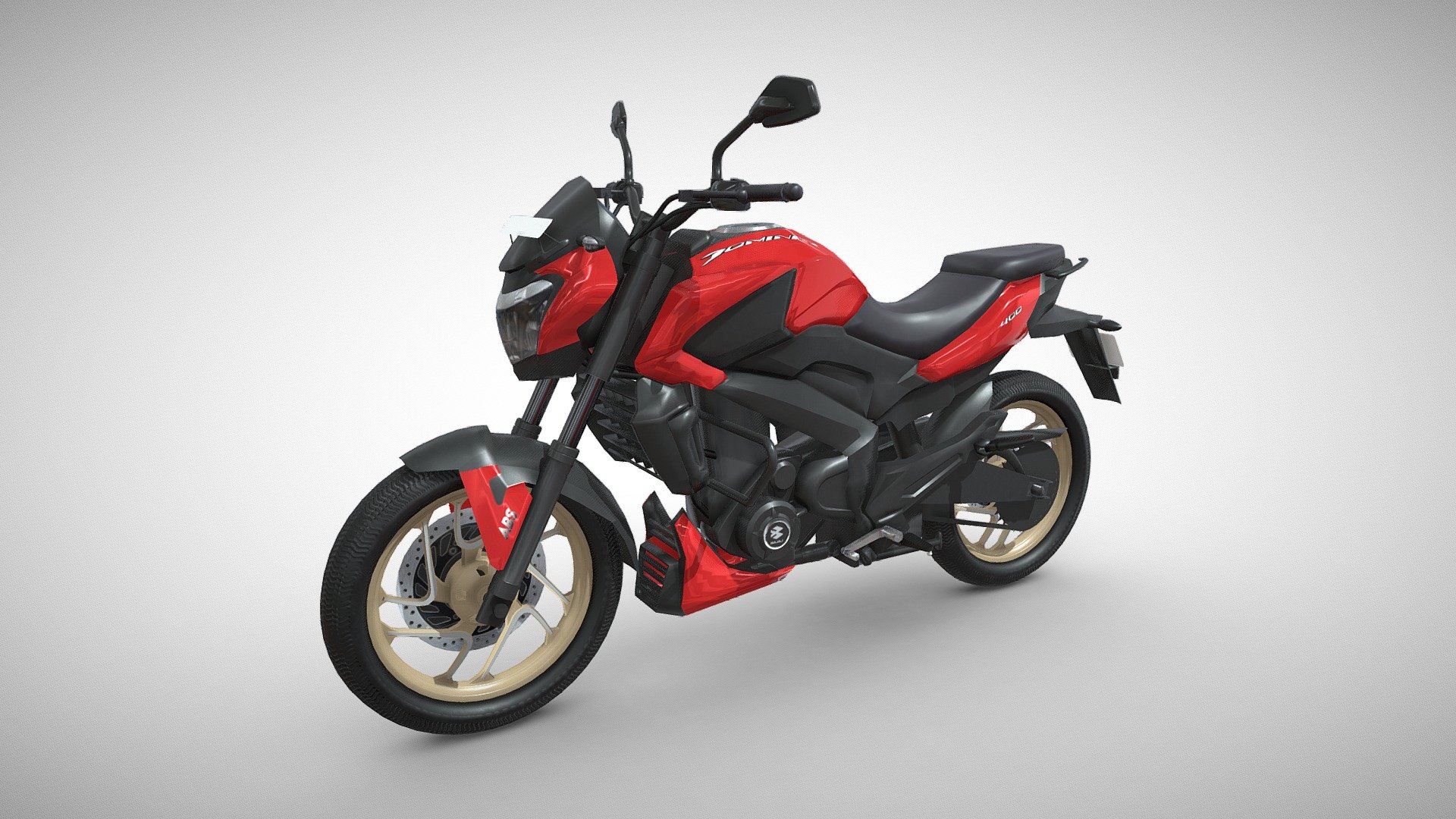 Bajaj Dominar 400 - Buy Royalty Free 3D model by Bhavik_Suthar [79a5ba2 ...