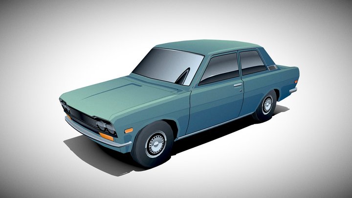 datsun 510 sketch 3D Model