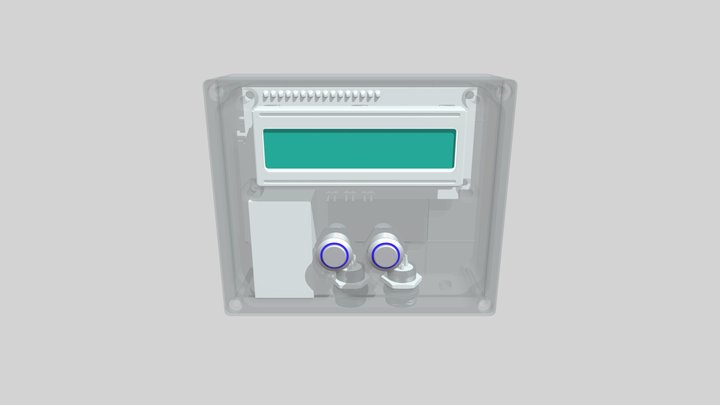 Flow meter 3D Model