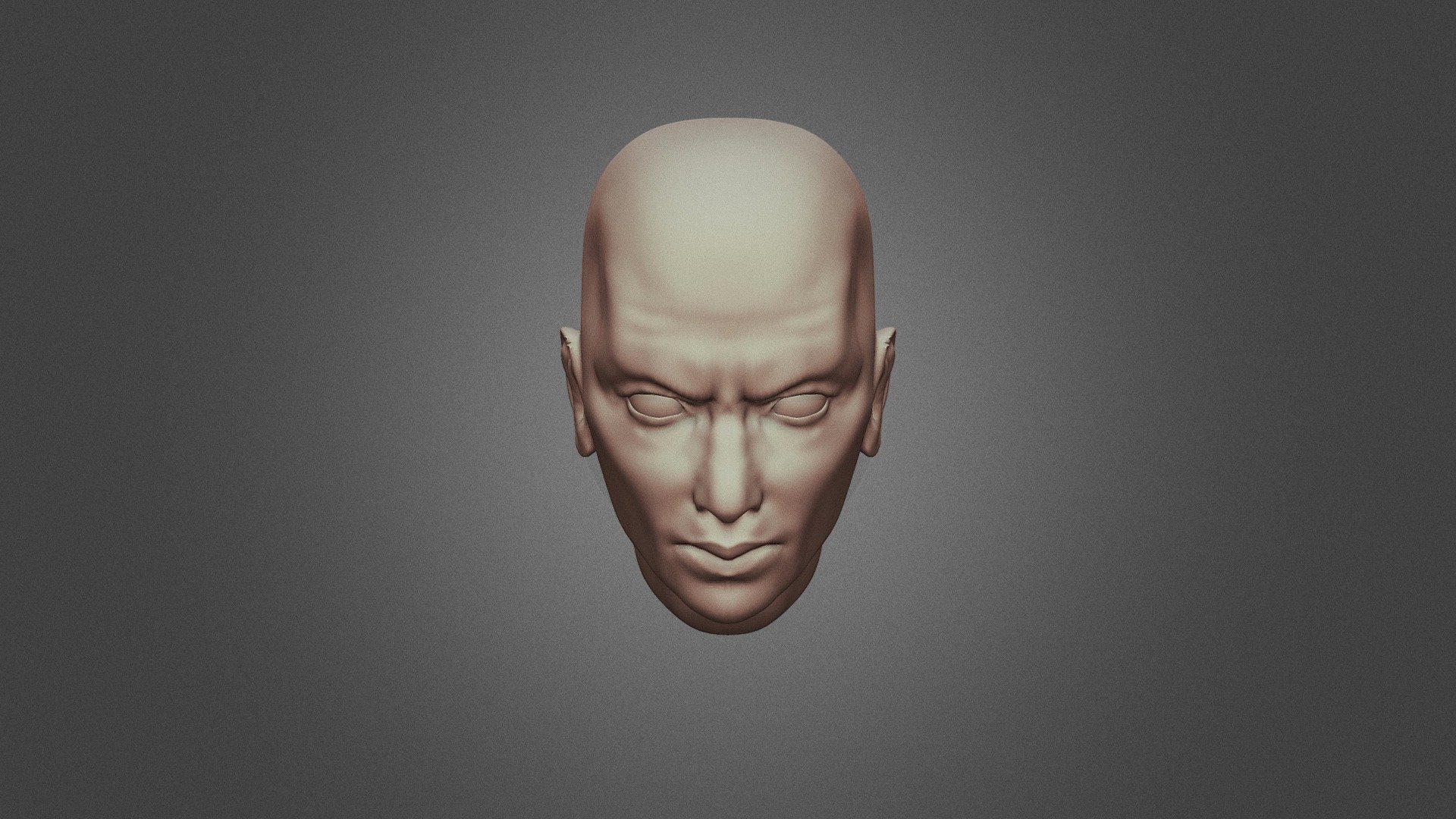 Head male practice 3D model by ALOsculpts [79a92ab] Sketchfab