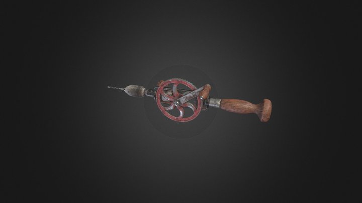 Millers Falls No.980 Drill 3D Model