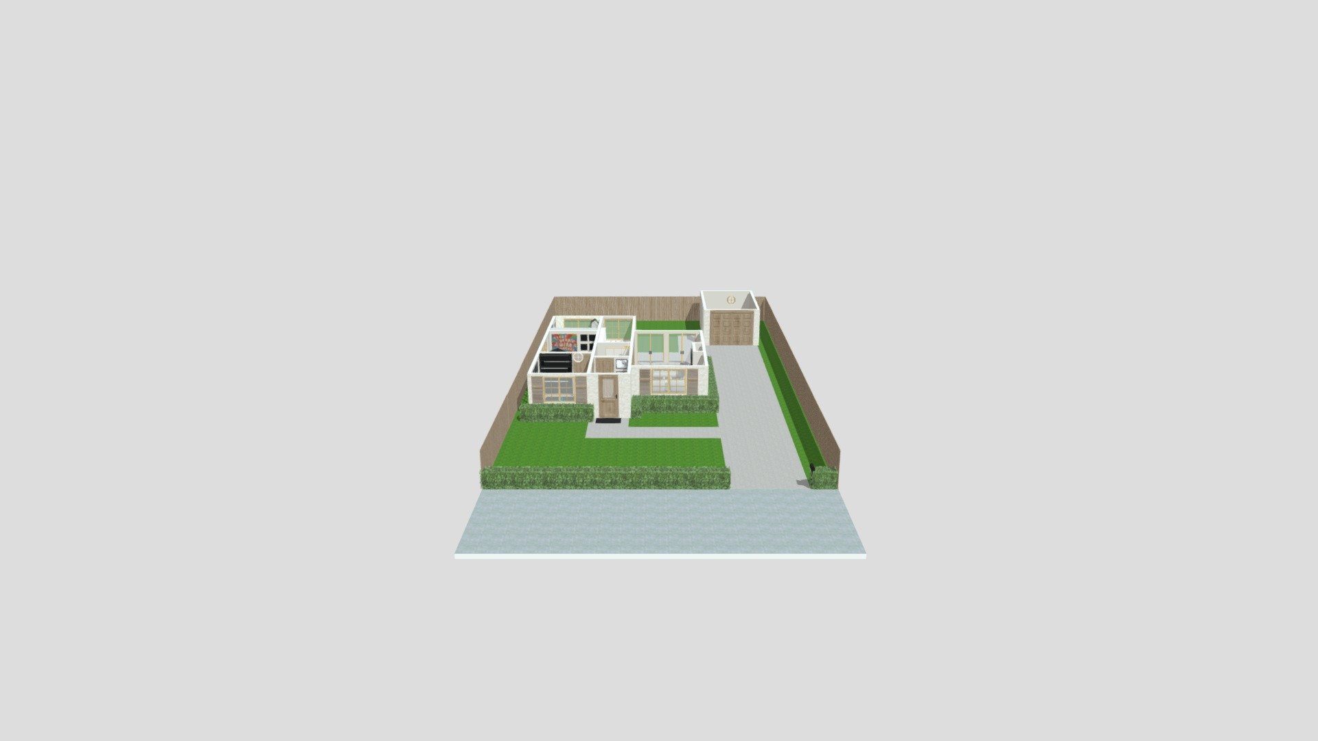 Strange Cottage Flipped