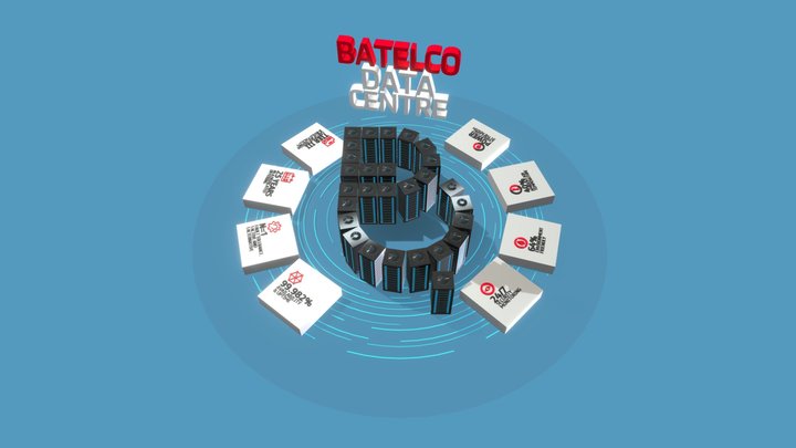 Batelco Data Centre 3D Model