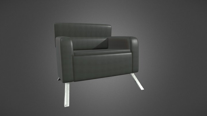 Chair "Lager" inspired by Stable Diffusion 3D Model