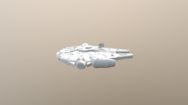 Millennium Falcon 3D Model