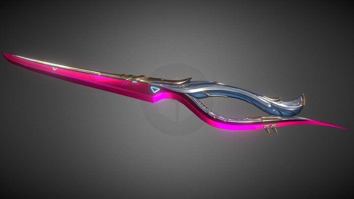 Warframe - Sword - Insidia 3D Model