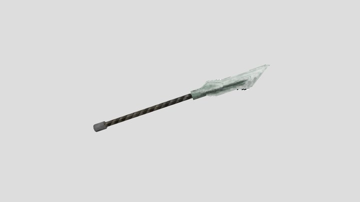 Копьё Blockbench 3D Model