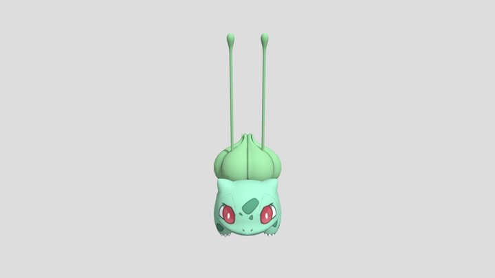 001 Bulbasaur 3D Model