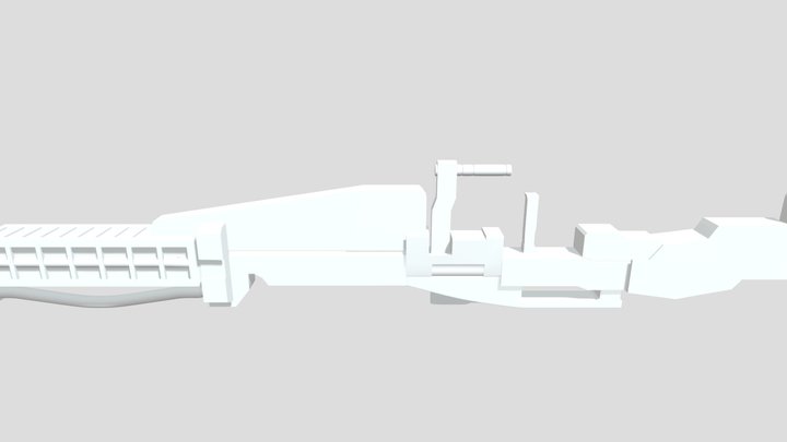 GN-X Smart Gun 3D Model