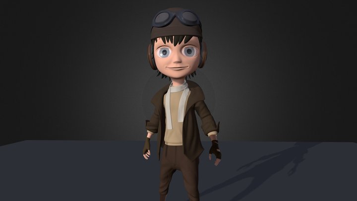 CG COOKIE - Modeling a Pilot Character 3D Model