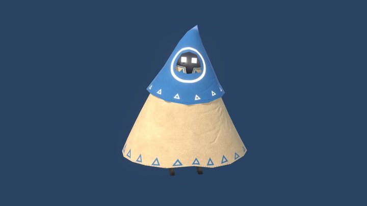 Blue Nerf 3D Model