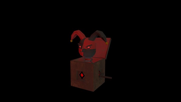 Jack in a box 3D Model