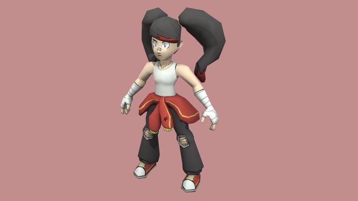 Scarlet 3D Model