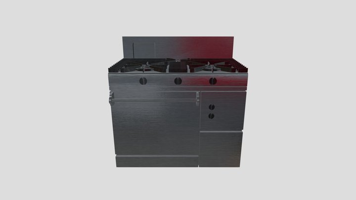 Gasrange 3D Model