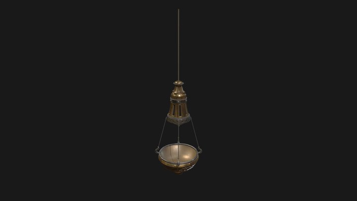 Lantern | Game ready asset 3D Model