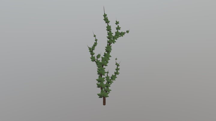 Wall Vine 3D Model