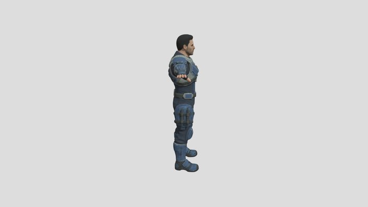 Sci-Fi Soldier by Tripo – Modello 3D gratuito STL