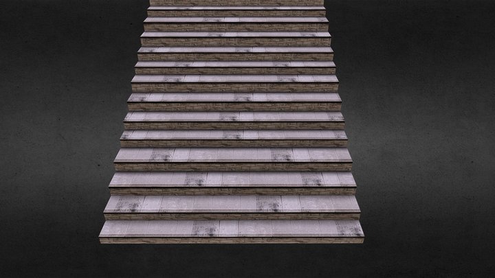 Stairs 3D Model