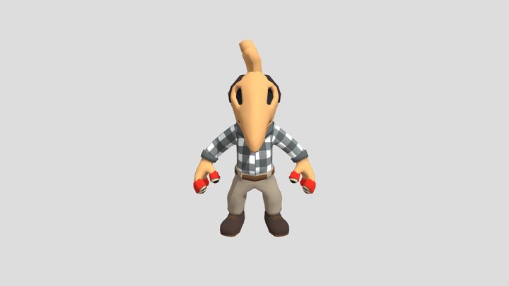 Beetlejuice Adam Maitland 3D Model