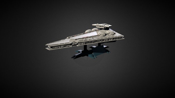 Lego Star Wars Interdictor Class Cruiser 3D Model