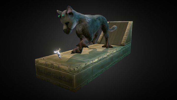The Last Guardian Fan Art 3D Model