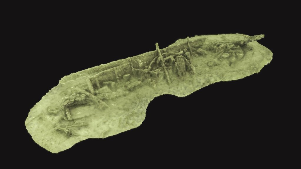 Coombe Shallow Wreck 1