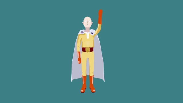 Saitama 3D models - Sketchfab