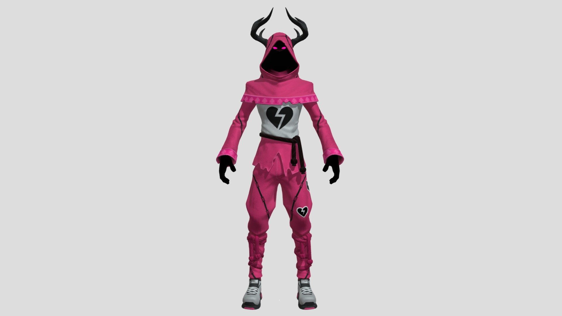 Heartbreaker Shadow - Fortnite Skin — Sketchfab embed 3D viewer