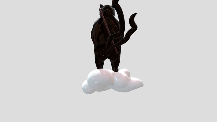 XRcatGLB 3D Model