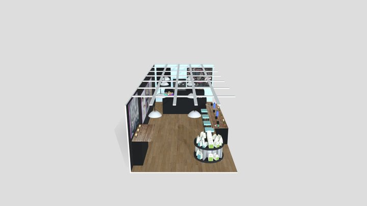 Cafetería 3D Model