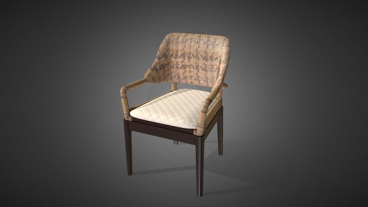 Arm Chair 3D Model